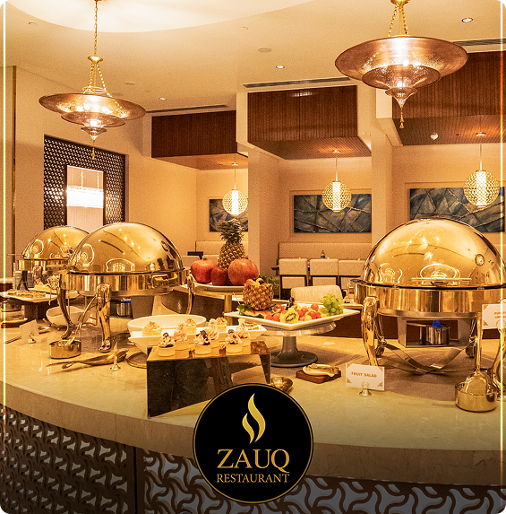 ZAUQ Restaurant dessert display