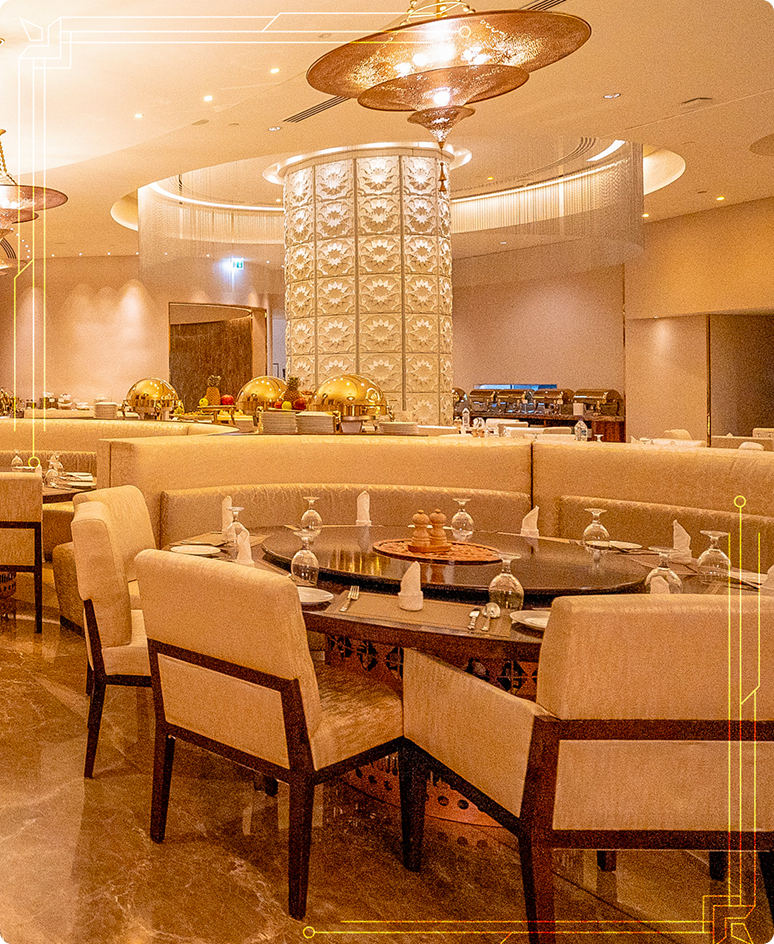 ZAUQ Restaurant dining area