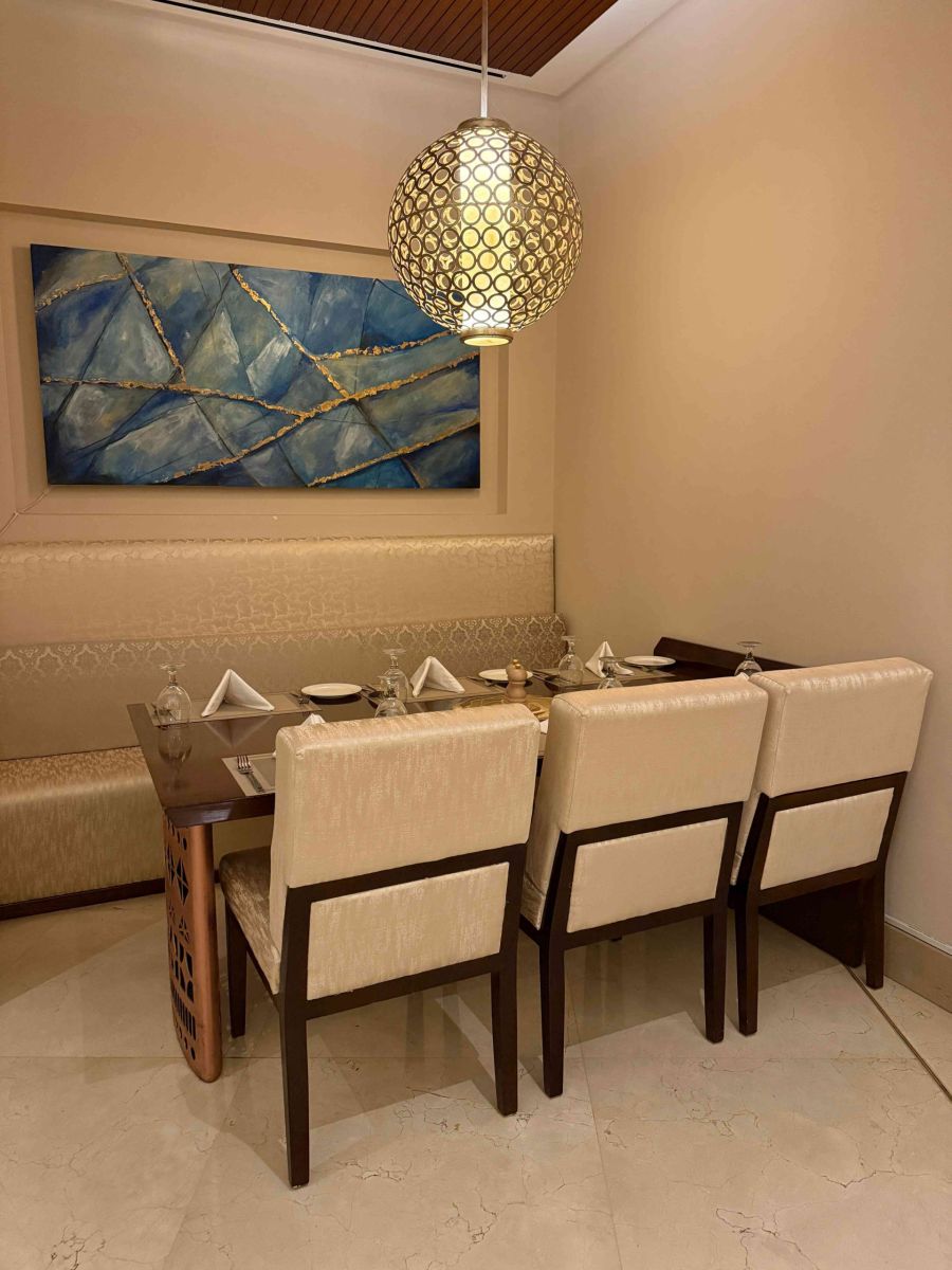 Chef preparing dishes